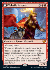 Volatile Arsonist // Dire-Strain Anarchist [Innistrad: Crimson Vow] | Chromatic Games