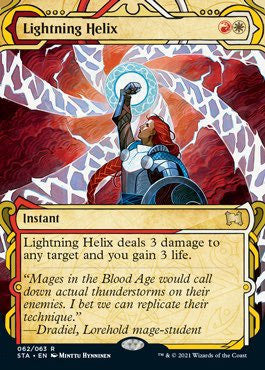 Lightning Helix (Foil Etched) [Strixhaven: School of Mages Mystical Archive] | Chromatic Games