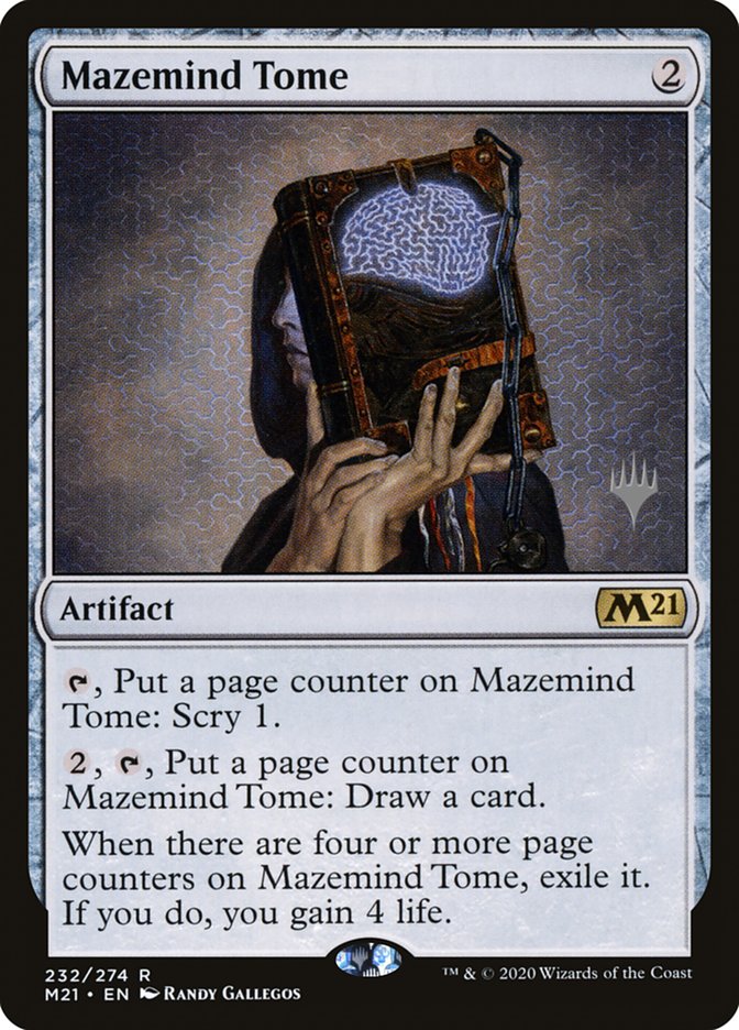 Mazemind Tome (Promo Pack) [Core Set 2021 Promos] | Chromatic Games