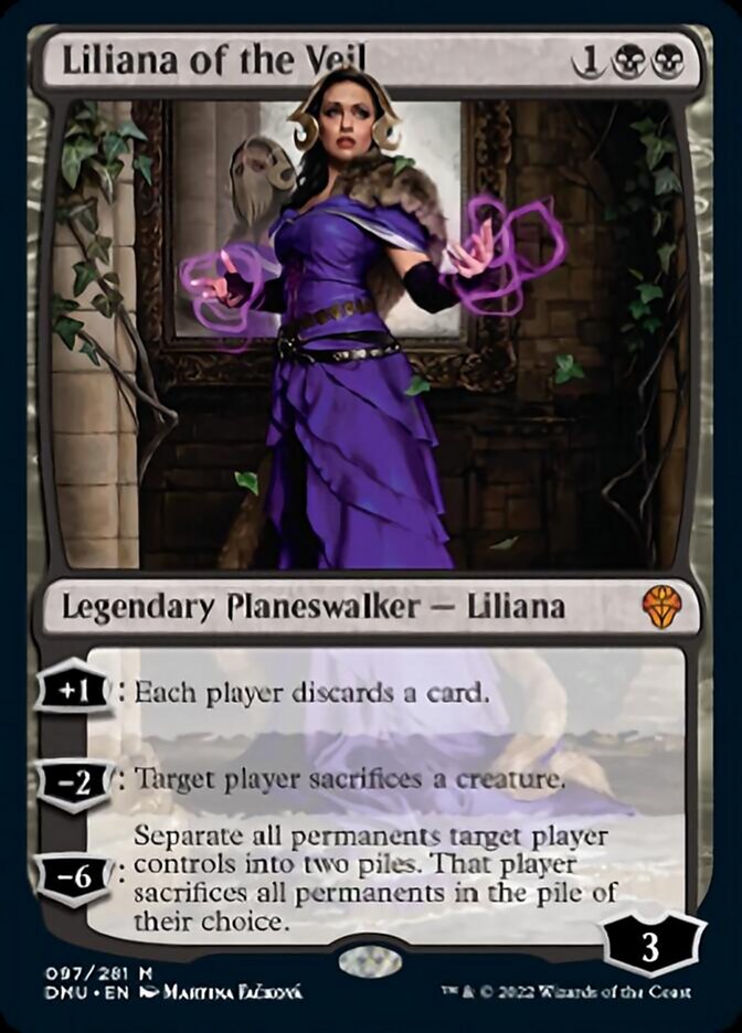 Liliana of the Veil [Dominaria United] | Chromatic Games