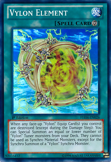 Vylon Element [HA06-EN026] Super Rare | Chromatic Games