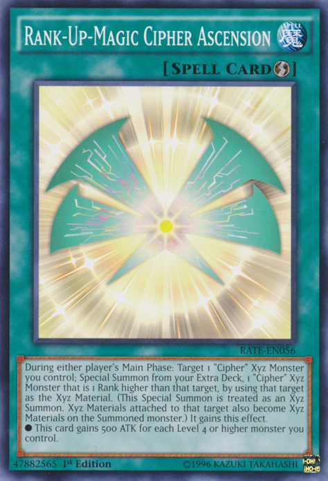 Rank-Up-Magic Cipher Ascension [RATE-EN056] Common | Chromatic Games