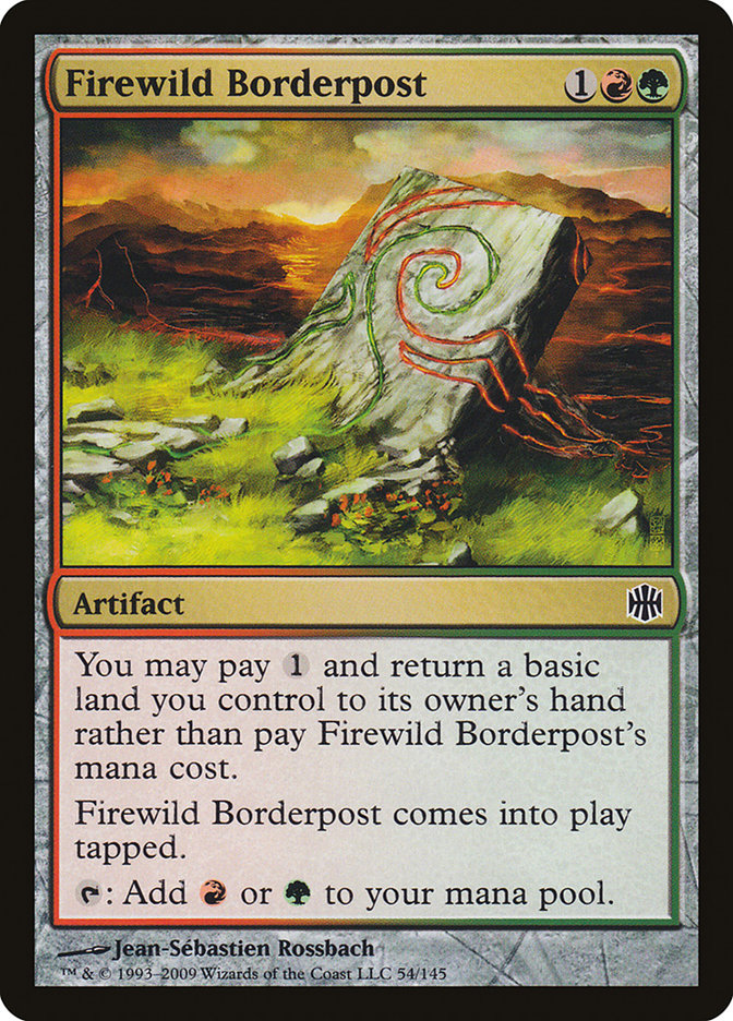 Firewild Borderpost [Alara Reborn] | Chromatic Games