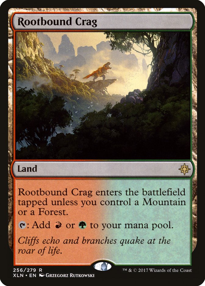 Rootbound Crag [Ixalan] | Chromatic Games