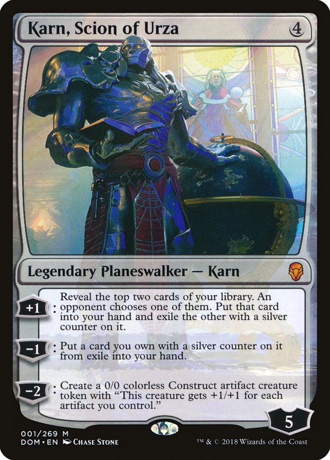 Karn, Scion of Urza [Dominaria] | Chromatic Games