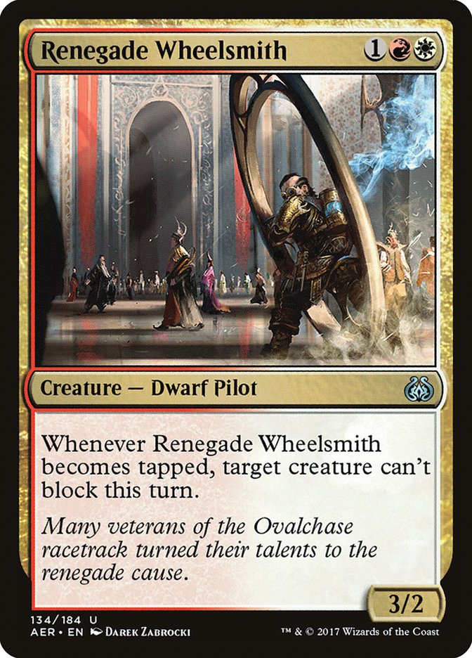 Renegade Wheelsmith [Aether Revolt] | Chromatic Games