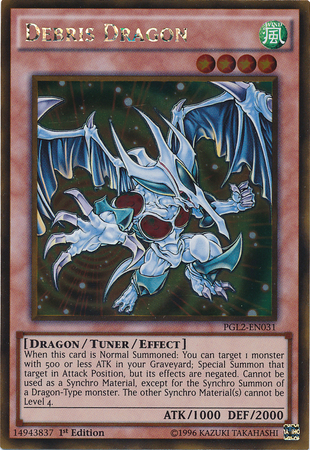 Debris Dragon [PGL2-EN031] Gold Rare | Chromatic Games