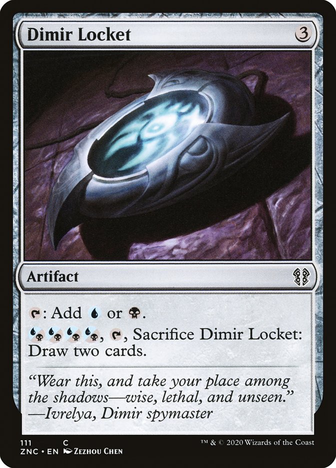 Dimir Locket [Zendikar Rising Commander] | Chromatic Games