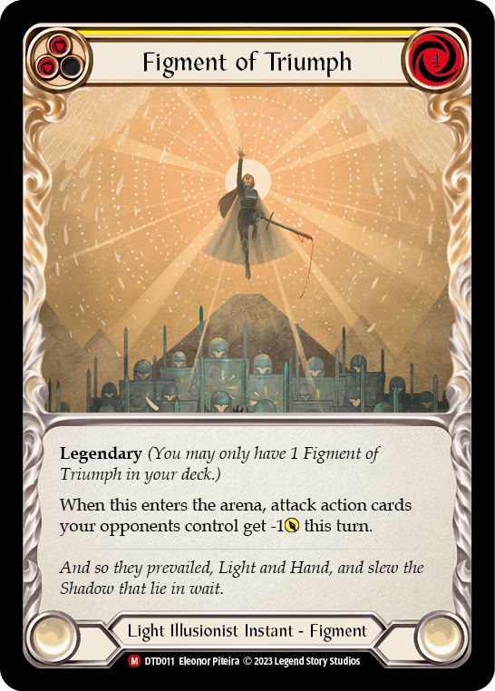 Figment of Triumph // Victoria, Archangel of Triumph [DTD011 //] (Dusk Till Dawn) | Chromatic Games