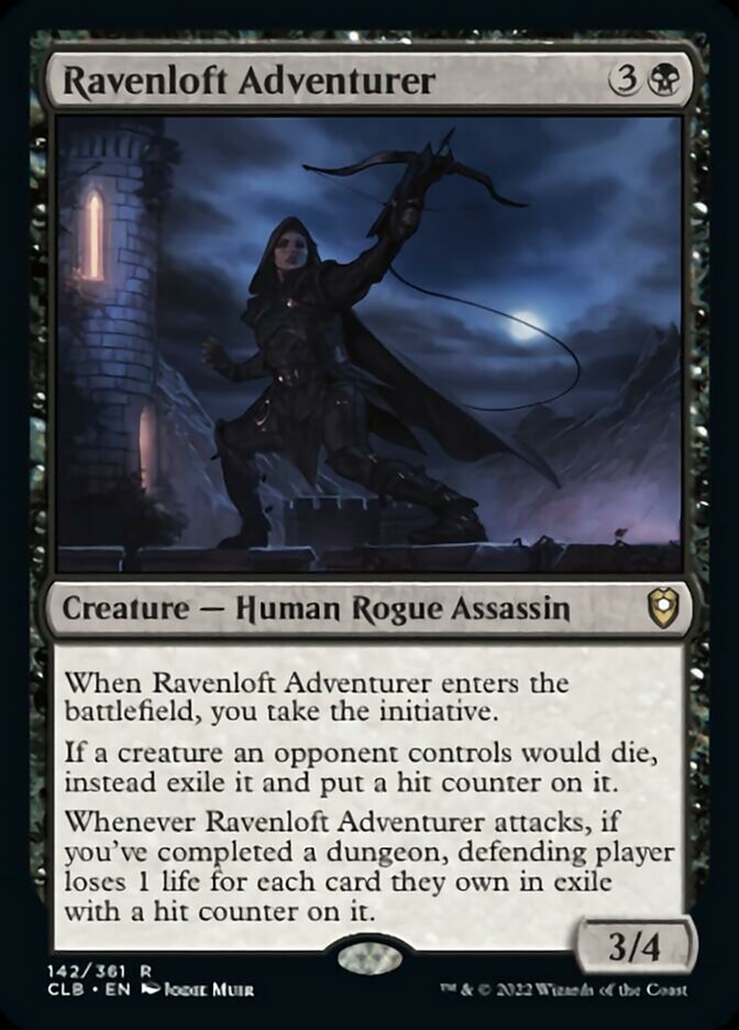 Ravenloft Adventurer [Commander Legends: Battle for Baldur's Gate] | Chromatic Games