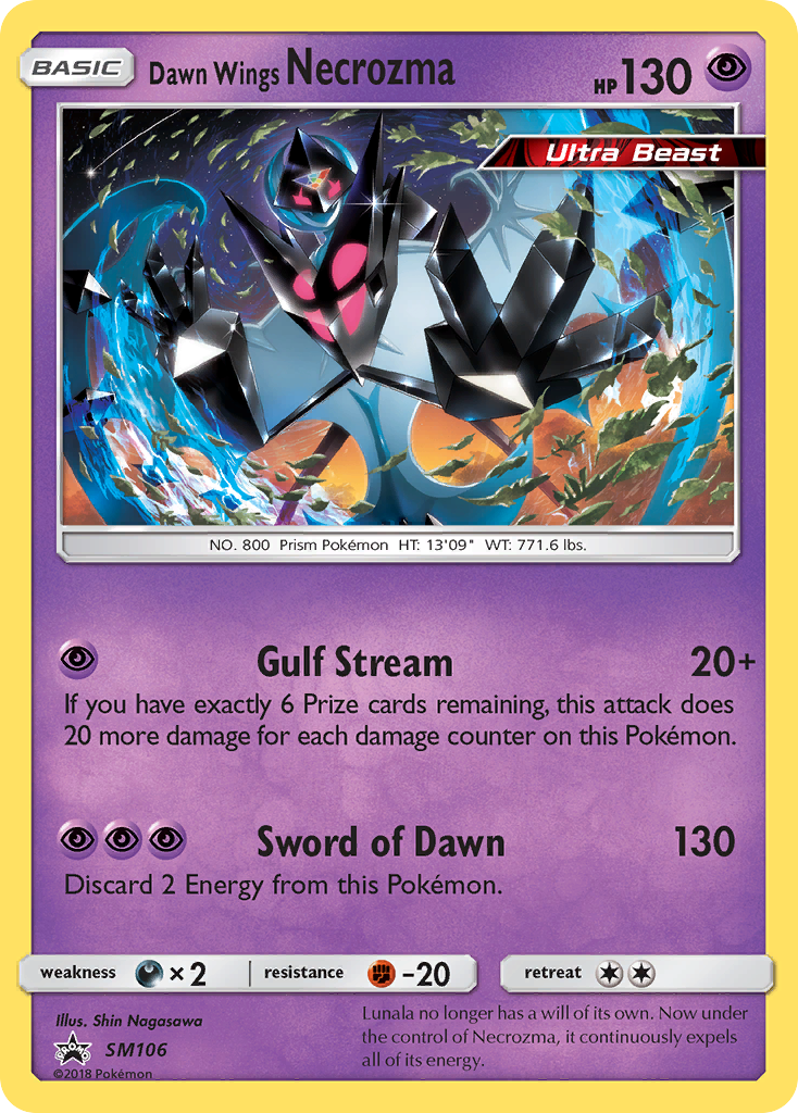 Dawn Wings Necrozma [SM Black Star Promos] | Chromatic Games