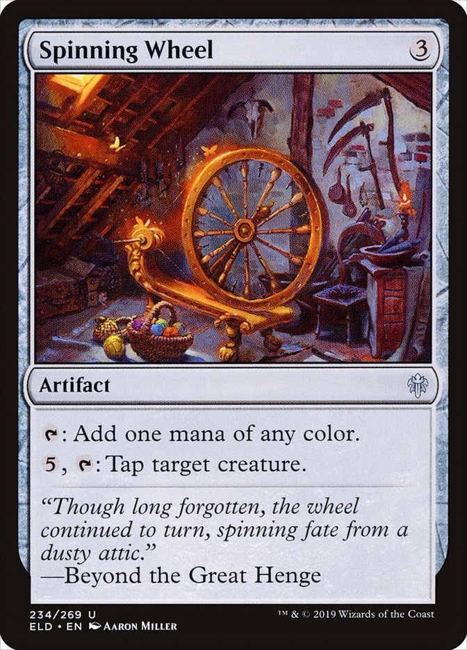 Spinning Wheel [Throne of Eldraine] | Chromatic Games