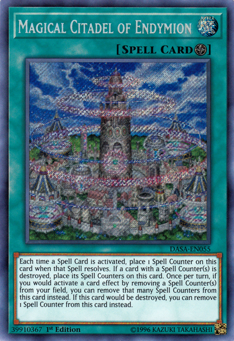 Magical Citadel of Endymion [DASA-EN055] Secret Rare | Chromatic Games