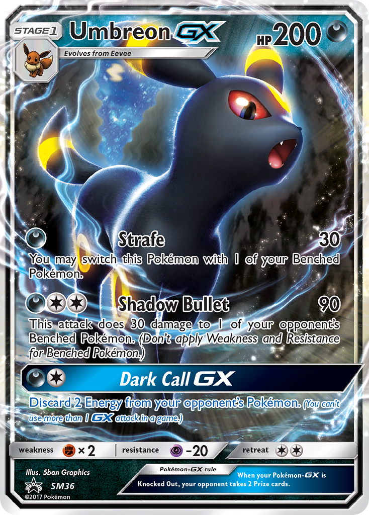 Umbreon GX [SM Black Star Promos] | Chromatic Games