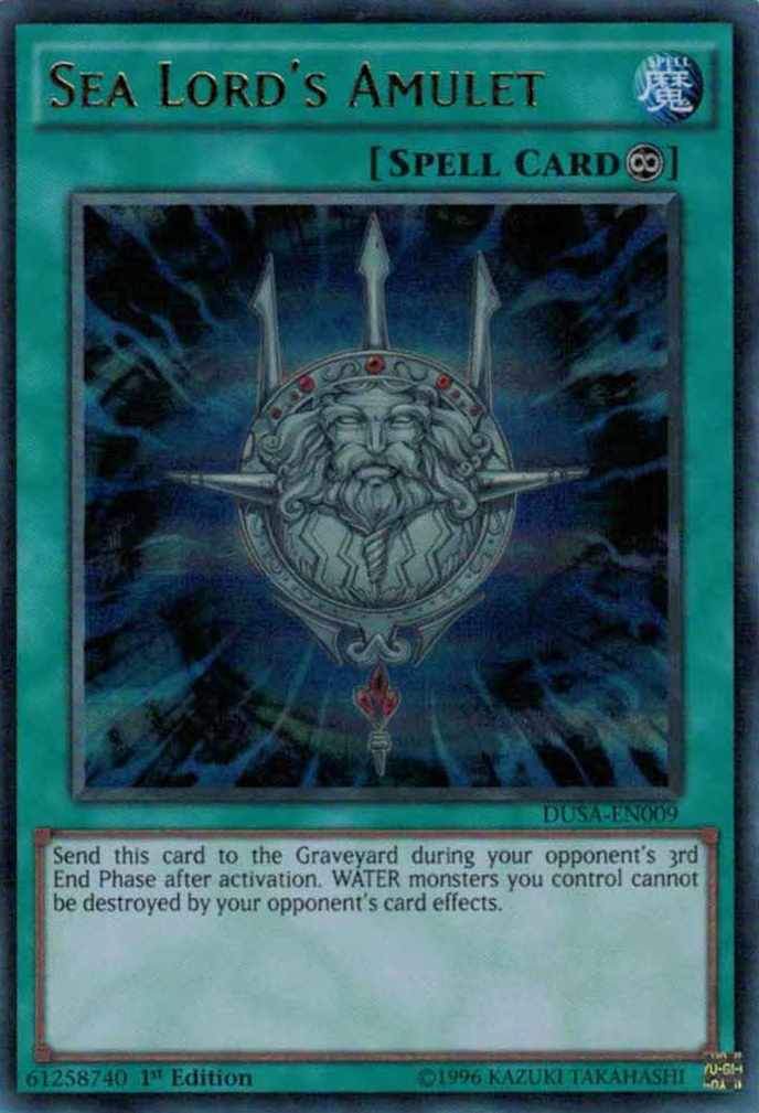 Sea Lord's Amulet [DUSA-EN009] Ultra Rare | Chromatic Games