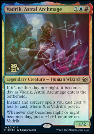 Vadrik, Astral Archmage [Innistrad: Midnight Hunt Prerelease Promos] | Chromatic Games