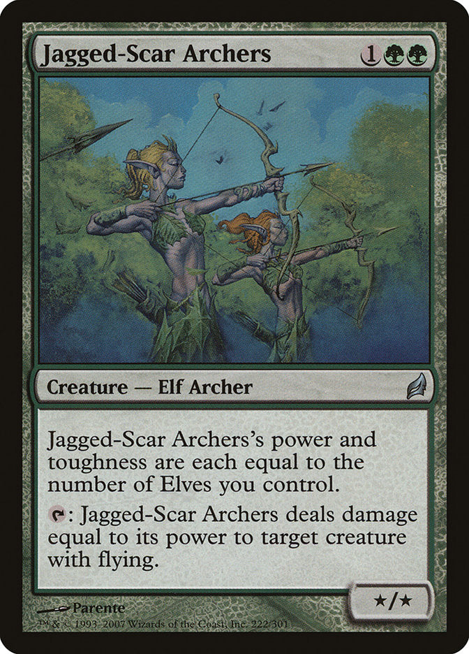 Jagged-Scar Archers [Lorwyn] | Chromatic Games