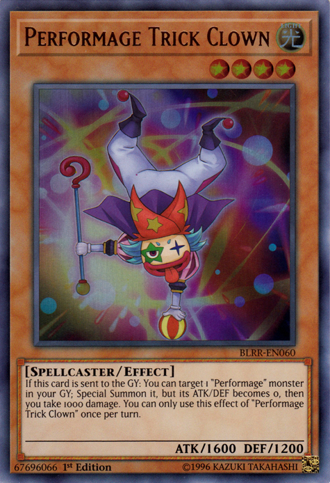 Performage Trick Clown [BLRR-EN060] Ultra Rare | Chromatic Games