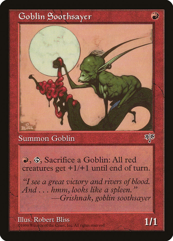 Goblin Soothsayer [Mirage] | Chromatic Games