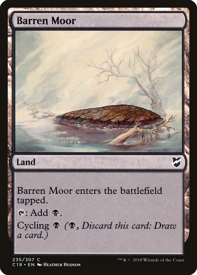 Barren Moor [Commander 2018] | Chromatic Games