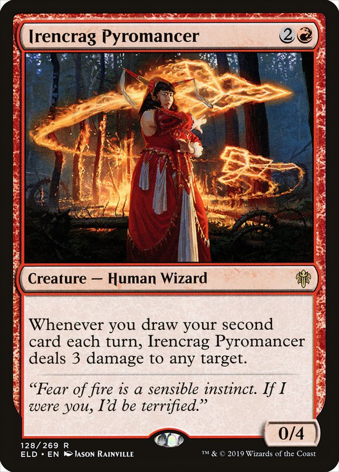 Irencrag Pyromancer [Throne of Eldraine] | Chromatic Games