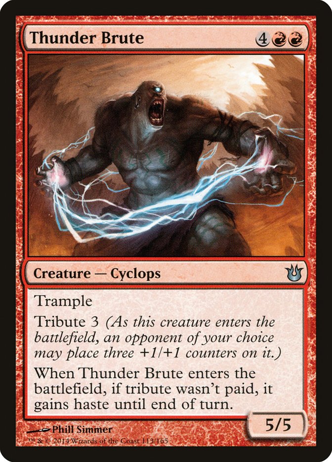 Thunder Brute [Born of the Gods] | Chromatic Games