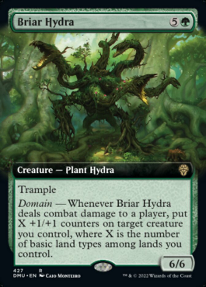 Briar Hydra (Extended Art) [Dominaria United] | Chromatic Games