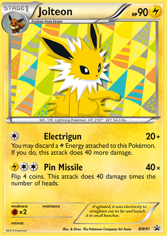 Jolteon [BW Black Star Promos] | Chromatic Games