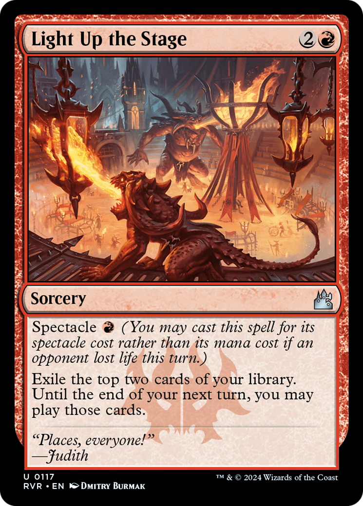 Light Up the Stage [Ravnica Remastered] | Chromatic Games
