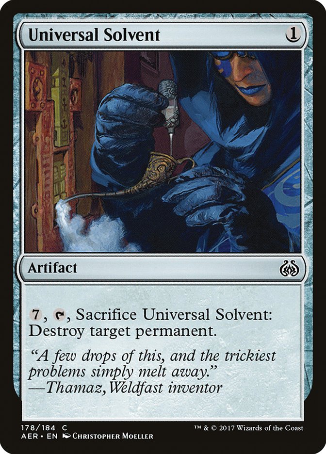 Universal Solvent [Aether Revolt] | Chromatic Games