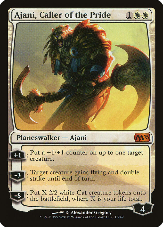 Ajani, Caller of the Pride [Magic 2013] | Chromatic Games