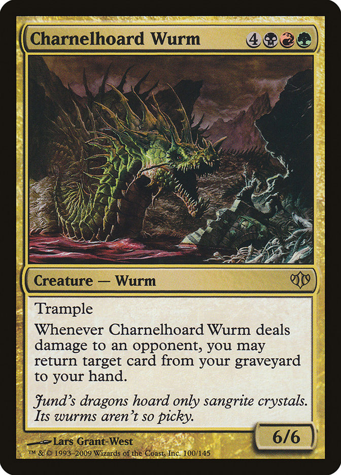 Charnelhoard Wurm [Conflux] | Chromatic Games