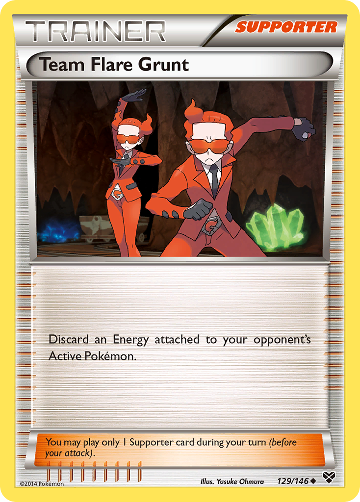 Team Flare Grunt [XY] | Chromatic Games