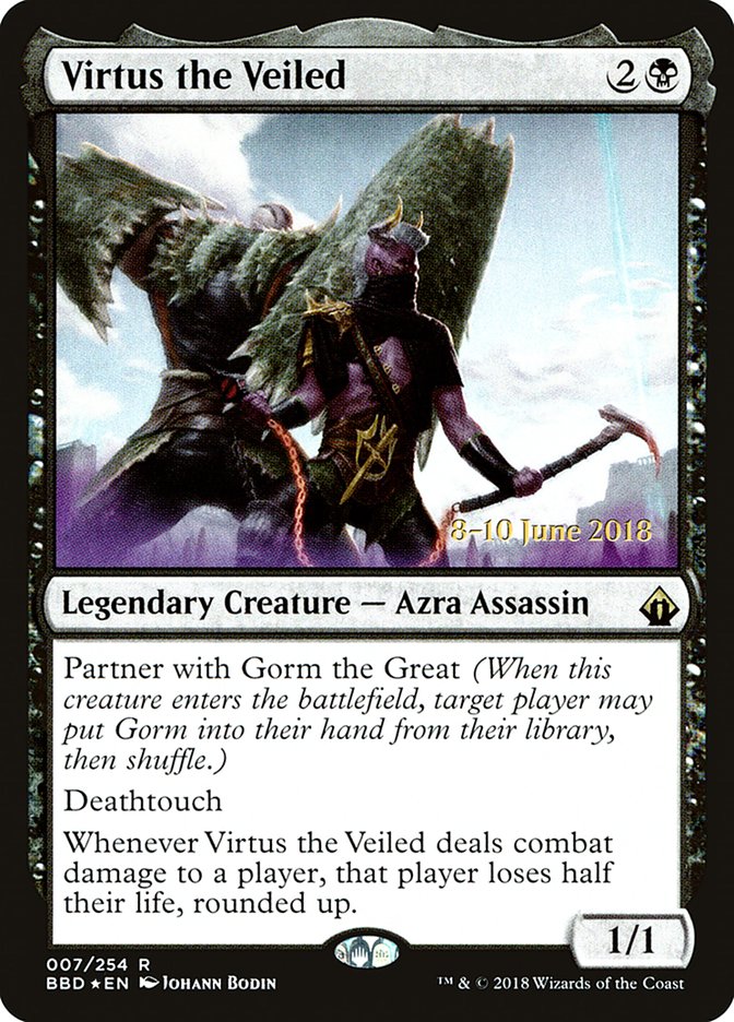 Virtus the Veiled [Battlebond Prerelease Promos] | Chromatic Games