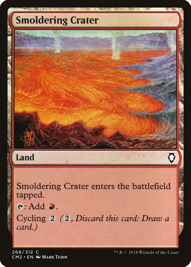 Smoldering Crater [Commander Anthology Volume II] | Chromatic Games