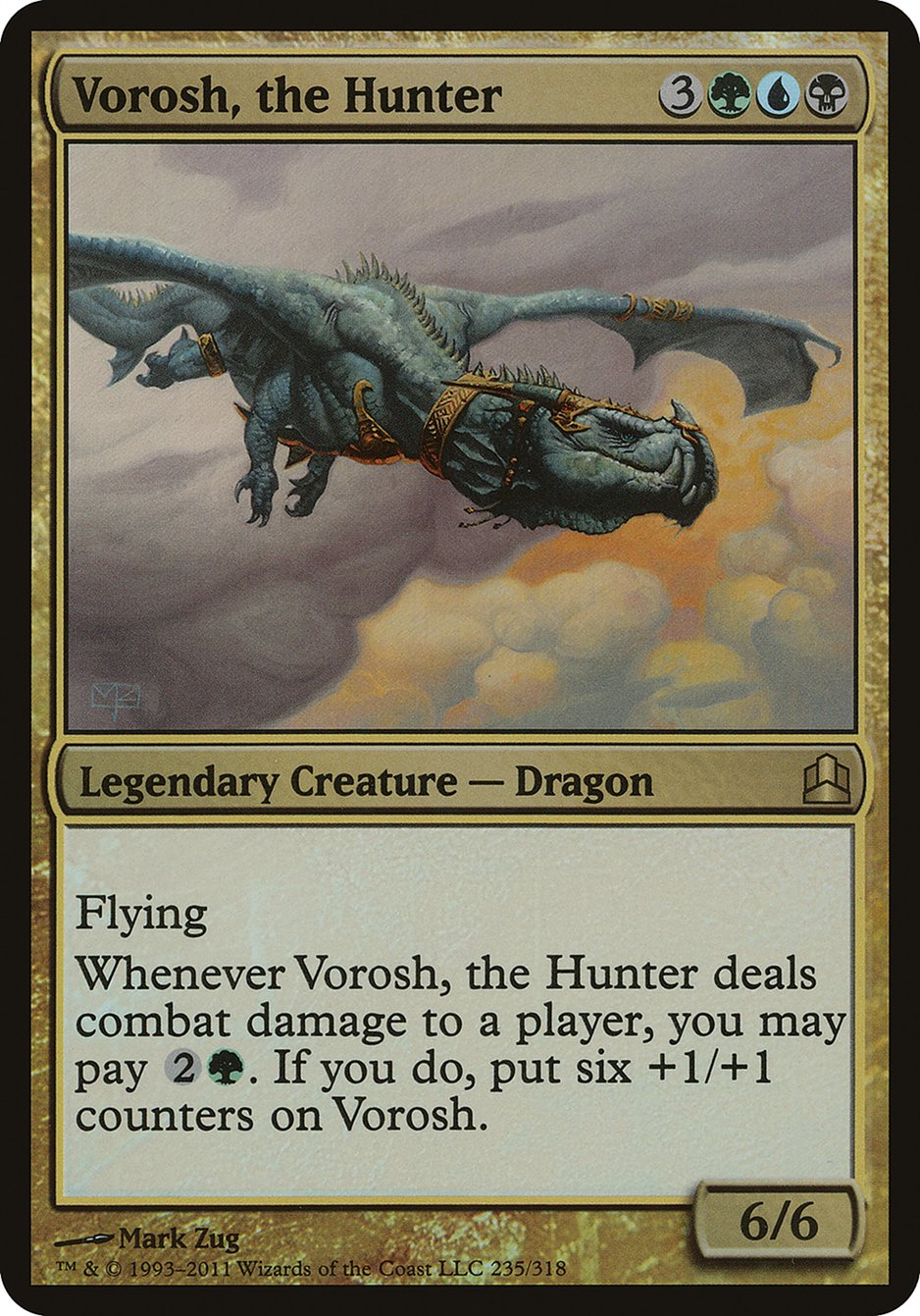 Vorosh, the Hunter (Oversized) [Commander 2011 Oversized] | Chromatic Games