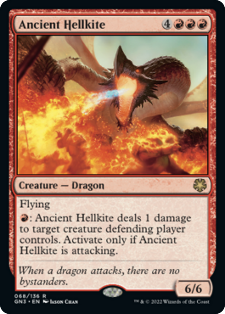 Ancient Hellkite [Game Night: Free-for-All] | Chromatic Games