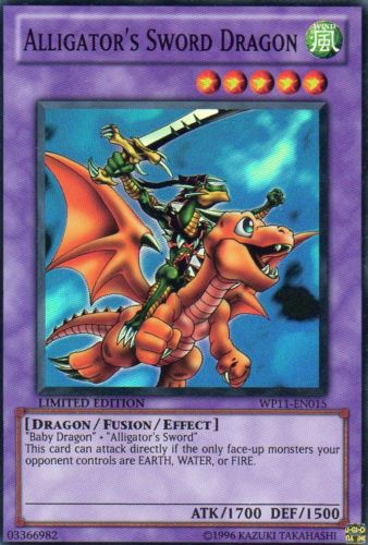 Alligator's Sword Dragon [WP11-EN015] Super Rare | Chromatic Games