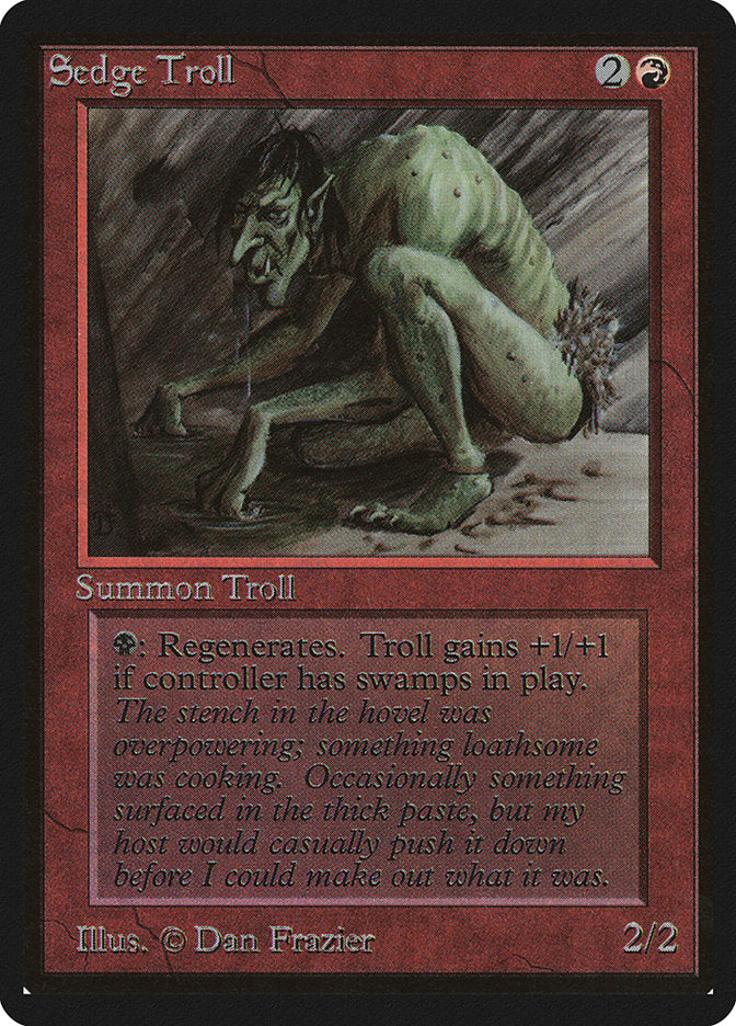 Sedge Troll [Beta Edition] | Chromatic Games