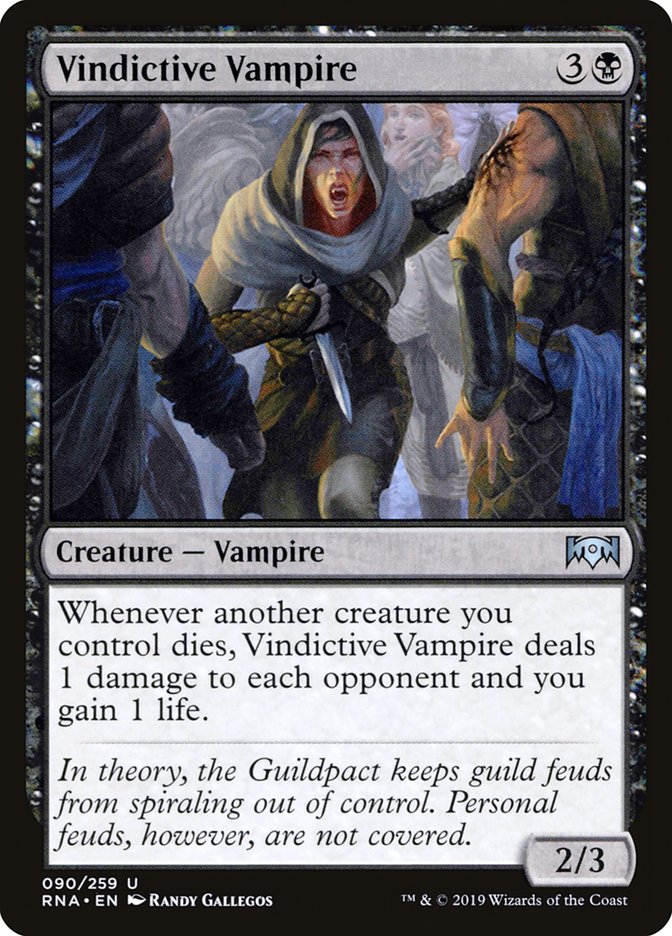 Vindictive Vampire [Ravnica Allegiance] | Chromatic Games