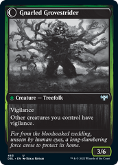 Dormant Grove // Gnarled Grovestrider [Innistrad: Double Feature] | Chromatic Games