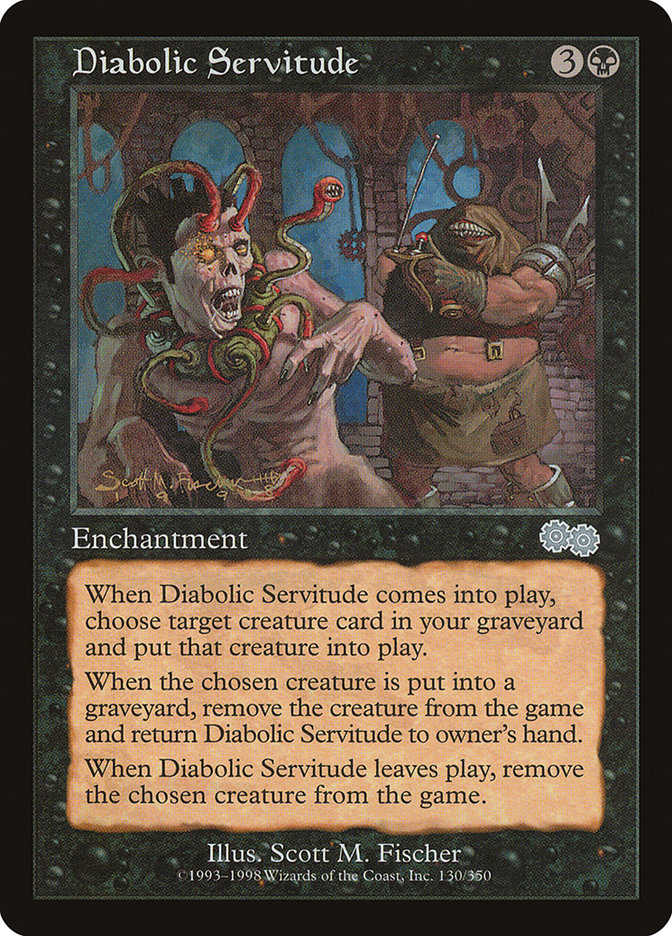 Diabolic Servitude [Urza's Saga] | Chromatic Games