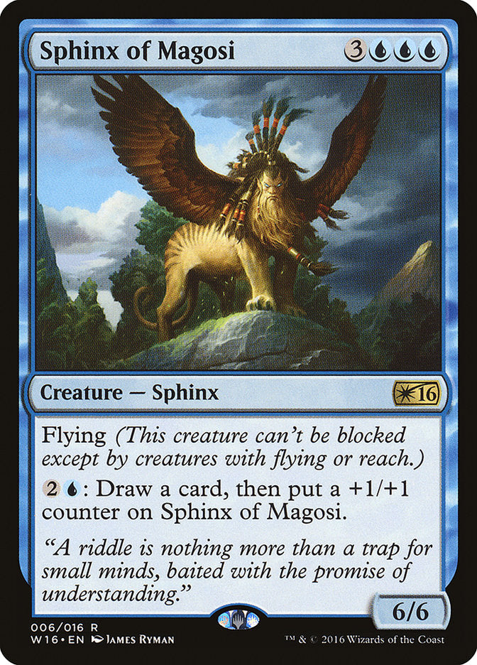 Sphinx of Magosi [Welcome Deck 2016] | Chromatic Games