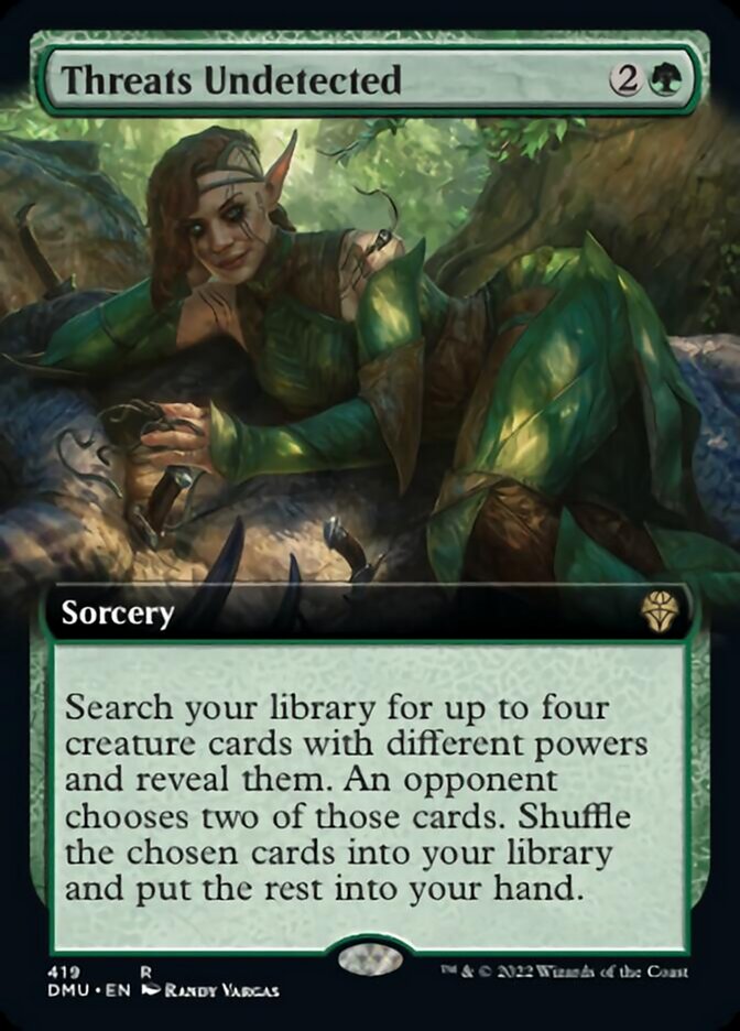 Threats Undetected (Extended Art) [Dominaria United] | Chromatic Games