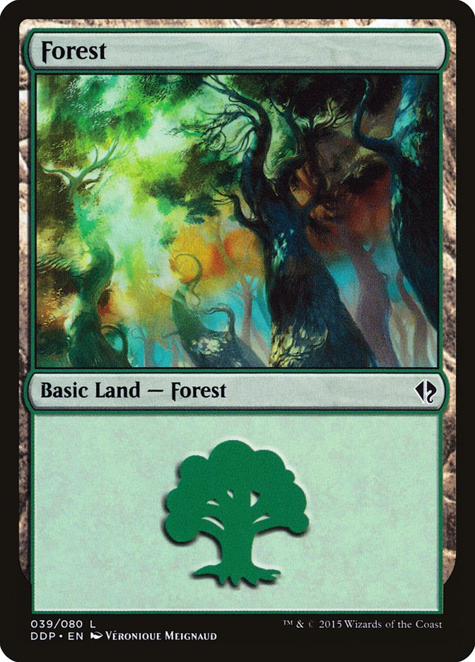 Forest (39) [Duel Decks: Zendikar vs. Eldrazi] | Chromatic Games