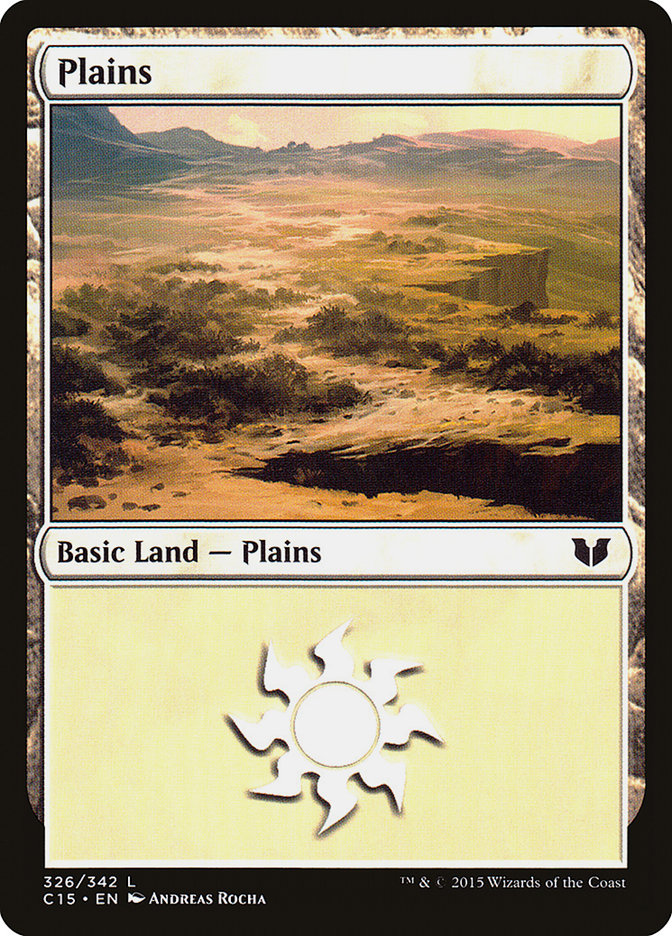 Plains (326) [Commander 2015] | Chromatic Games