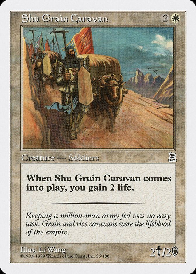 Shu Grain Caravan [Portal Three Kingdoms] | Chromatic Games