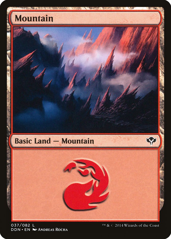 Mountain (37) [Duel Decks: Speed vs. Cunning] | Chromatic Games