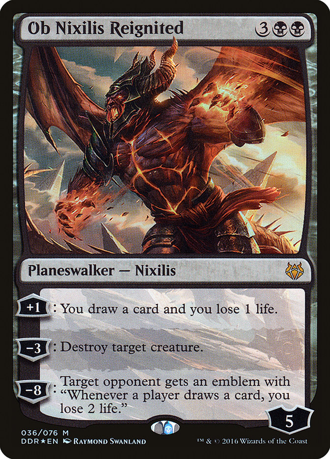 Ob Nixilis Reignited [Duel Decks: Nissa vs. Ob Nixilis] | Chromatic Games