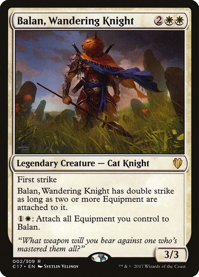 Balan, Wandering Knight [Commander 2017] | Chromatic Games